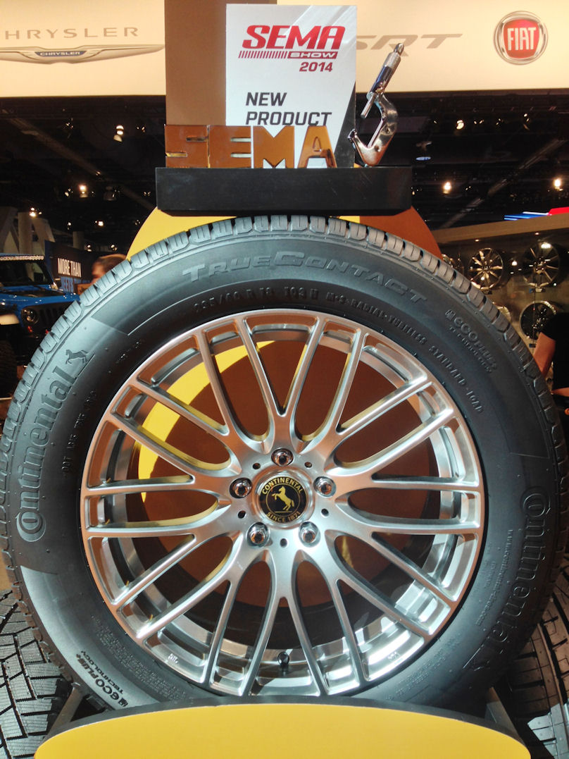 SEMA award win Tyrepress Continental, voted for runner-up Cooper 