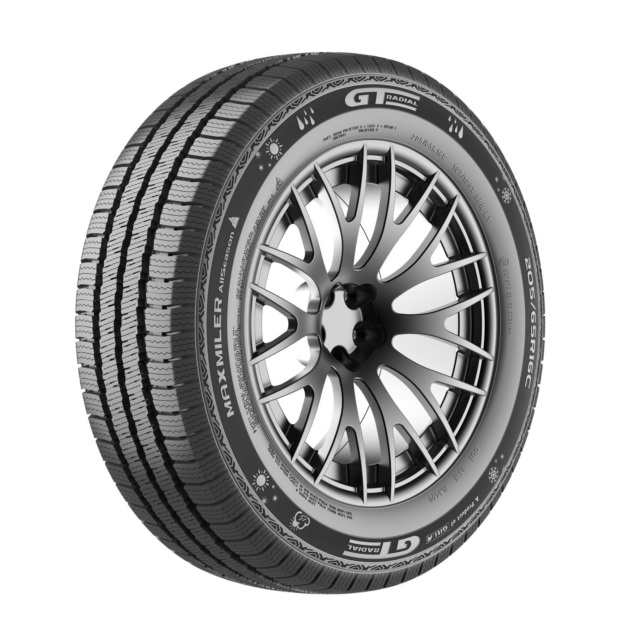 tyre van, Maxmiler Radial launches - GT light truck Tyrepress AllSeason