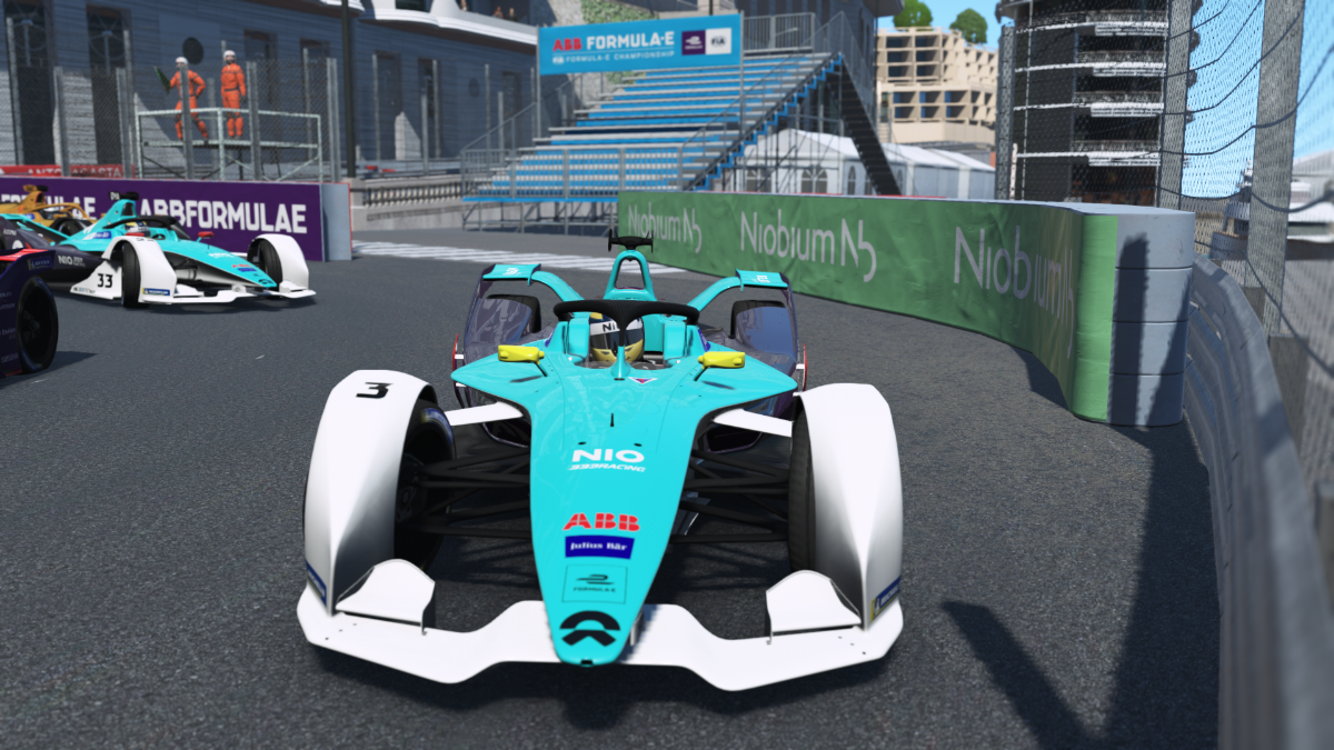 ABB Formula E Race at Home Challenge stages test