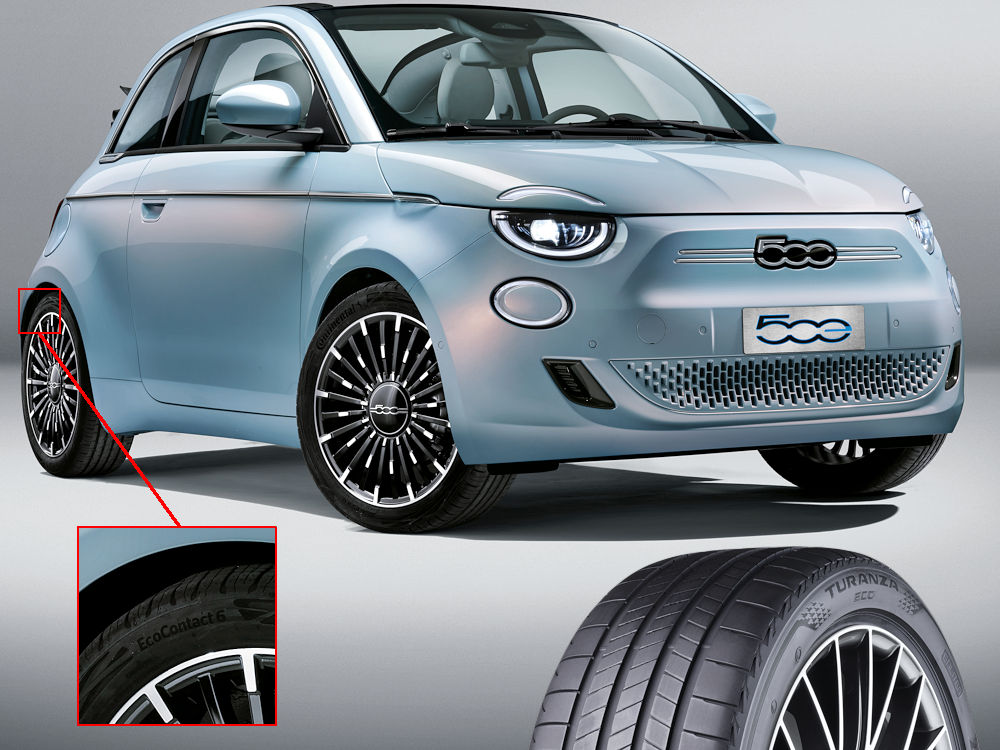 Bridgestone to La Eco and Fiat ID.3 - Prima for supply Turanza 500 Tyrepress VW