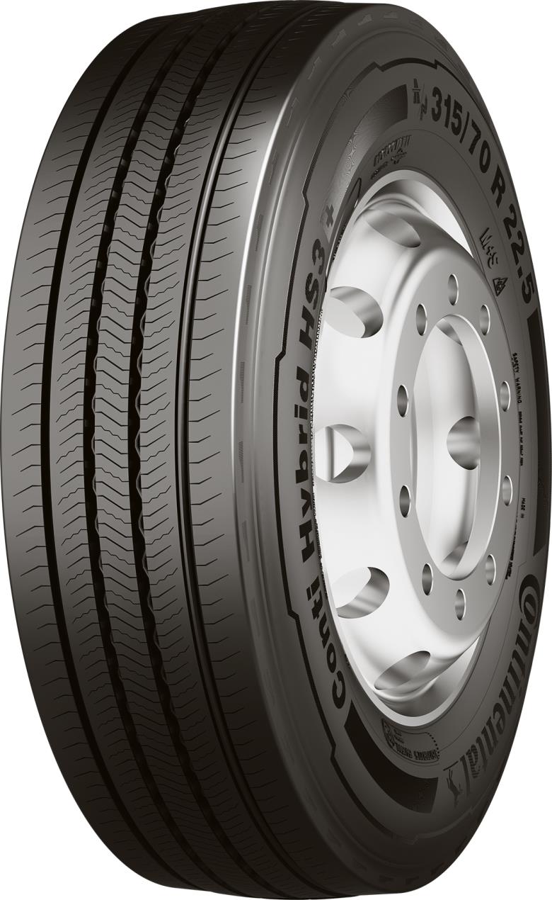 Conti Hybrid HS3+ truck tyre offers regional and long-haul performance