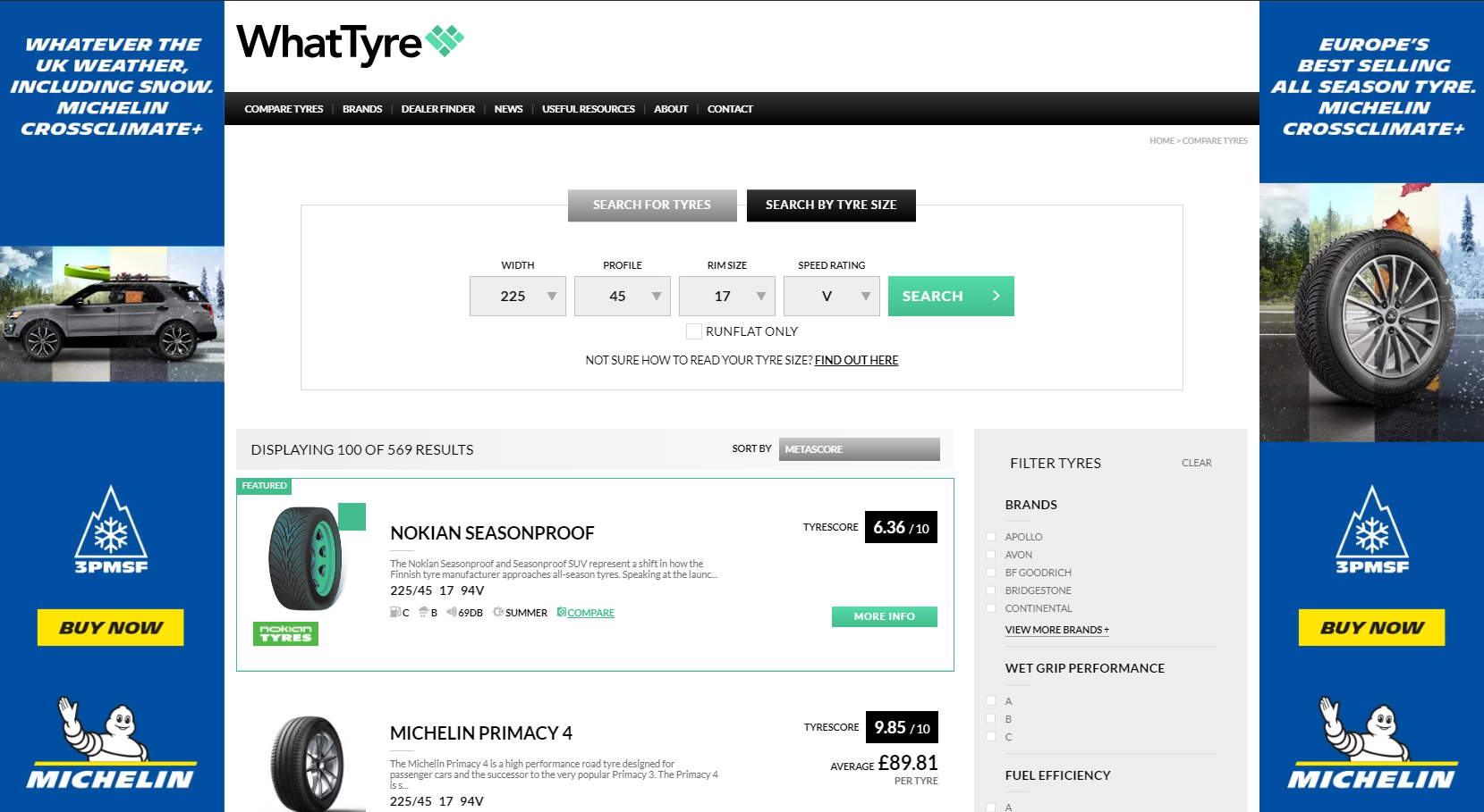 More online tyre retail means more pre-sale research