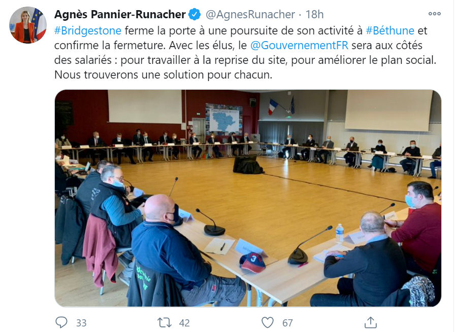 Bridgestone confirms Béthune plant closure