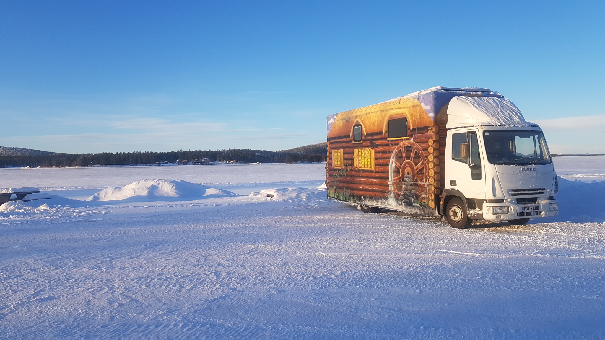 Falken truck tyres help customer make it to the Arctic Circle