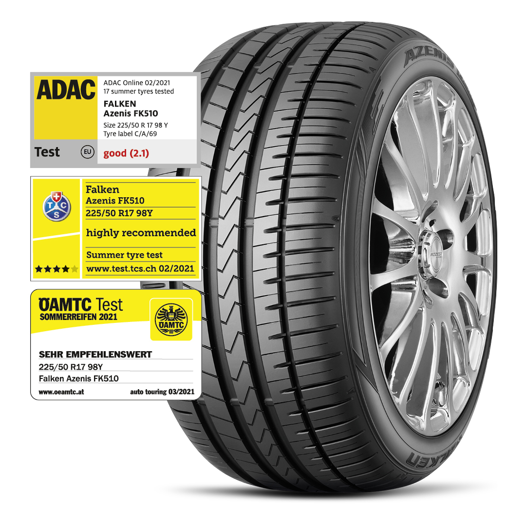 ADAC test: Tyrepress Falken “meets… premium all - of a requirements tyre”