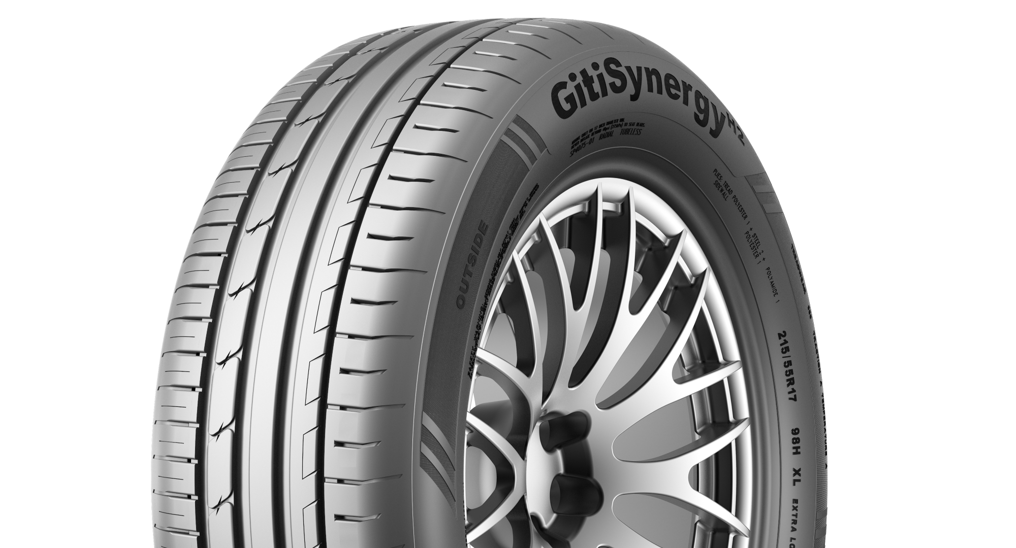 AA-rated GitiSynergyH2 selected in second size for VW Caddy 5 OE fitment
