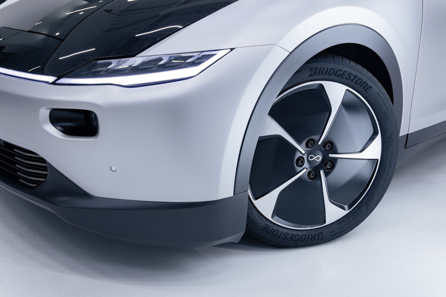 Lightyear One: Bridgestone tyres for first commercially available long-range solar car
