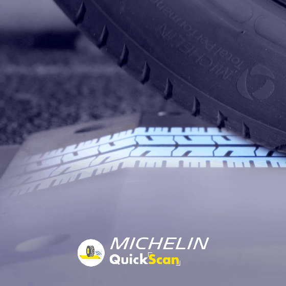 Car-compatible Michelin QuickScan enhancing ProovStation solution