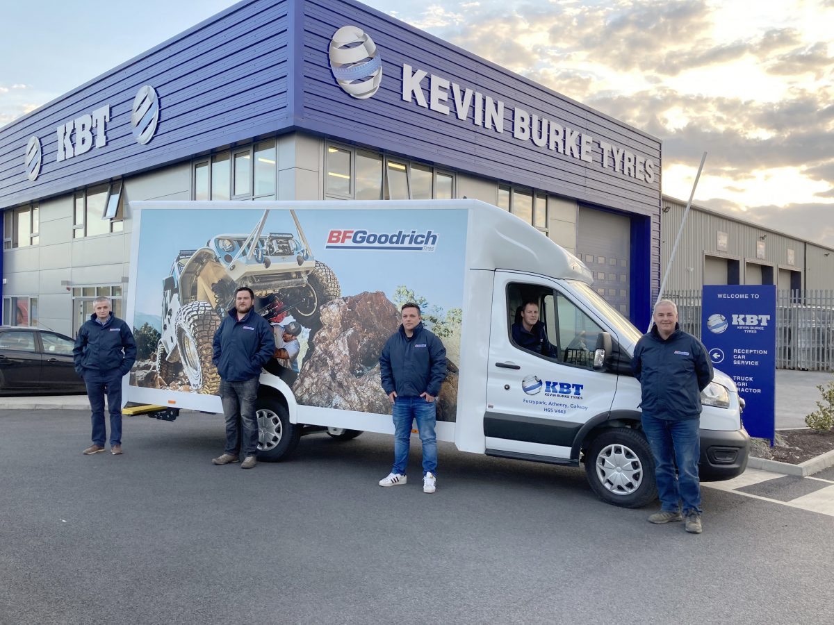 Kevin Burke Tyres to supply BFGoodrich in Ireland to mid-2024