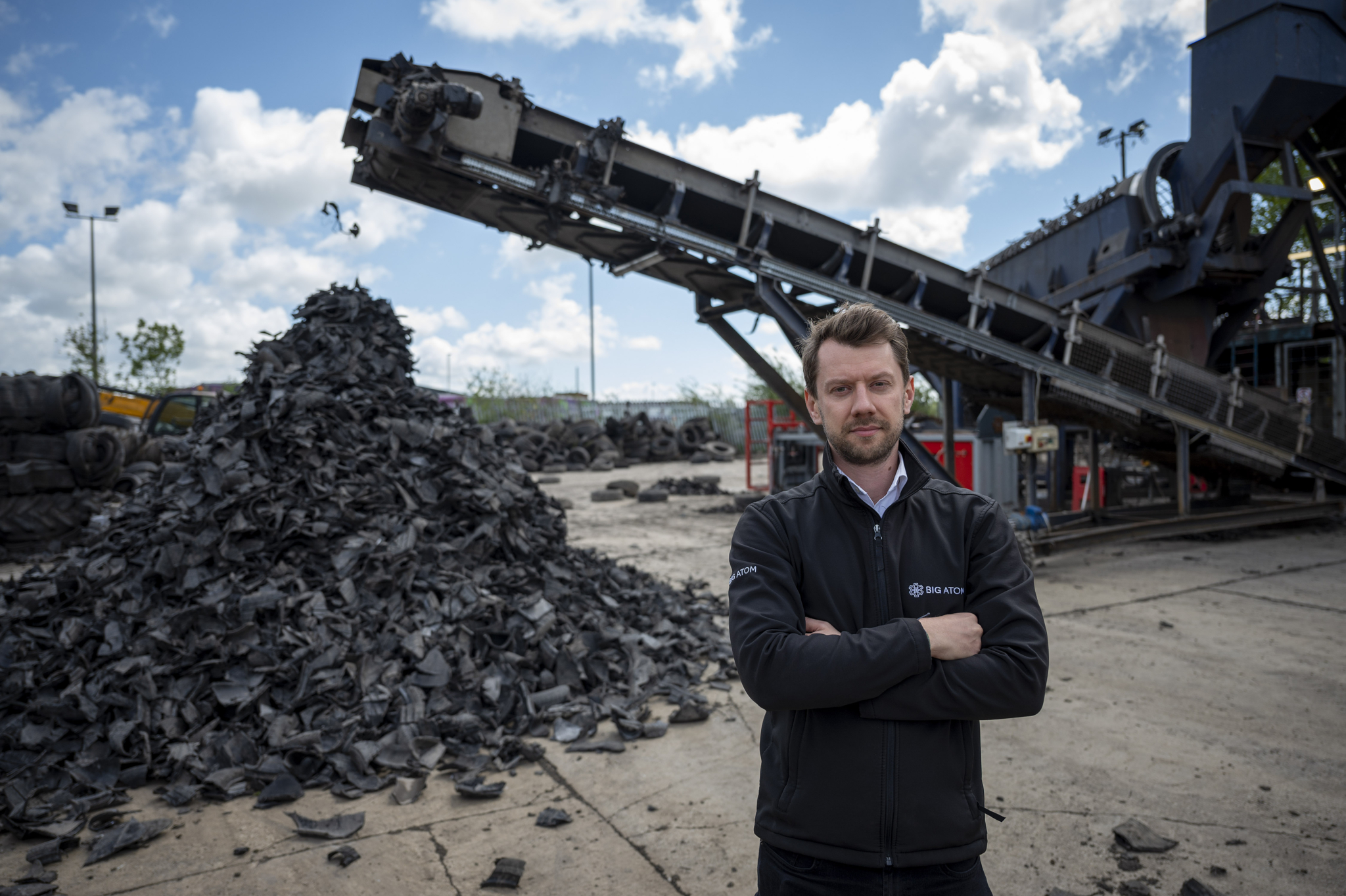 Big Atom recycles 1 millionth tyre