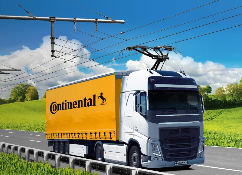 Continental developing pantographs for ‘trolleytrucks’