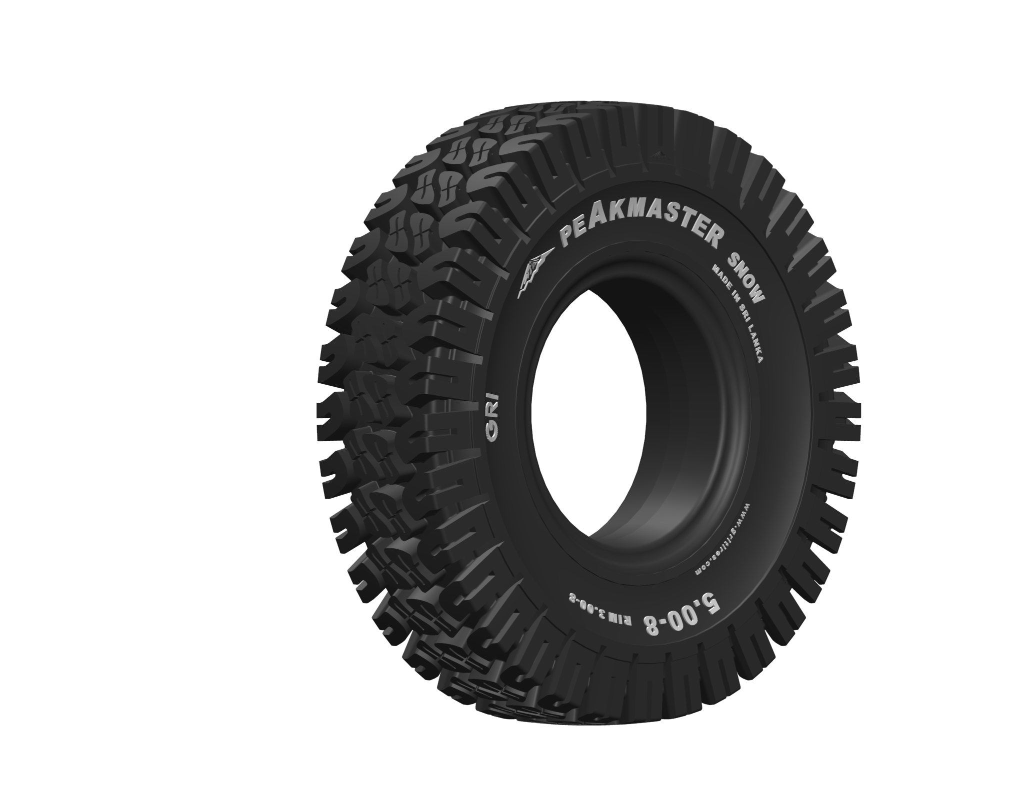 GRI Peakmaster Snow tyre offers winter material handling performance