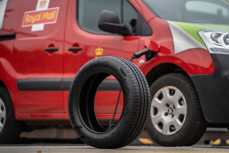 Royal Mail trialling Enso Tyres on electric vans
