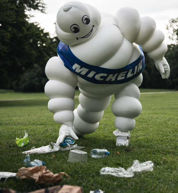 Michelin to make tyres containing recycled plastic by 2024