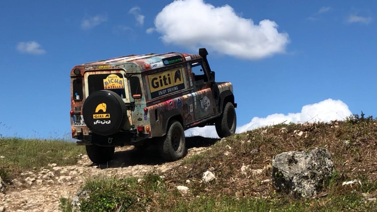 Giti Tire supports Giti Gazelles on Rallye Aïcha des Gazelles du Maroc