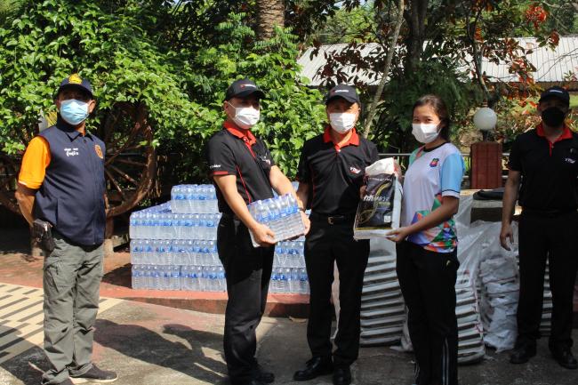 Yokohama Rubber NR processing subsidiary supports flooded Thai villages