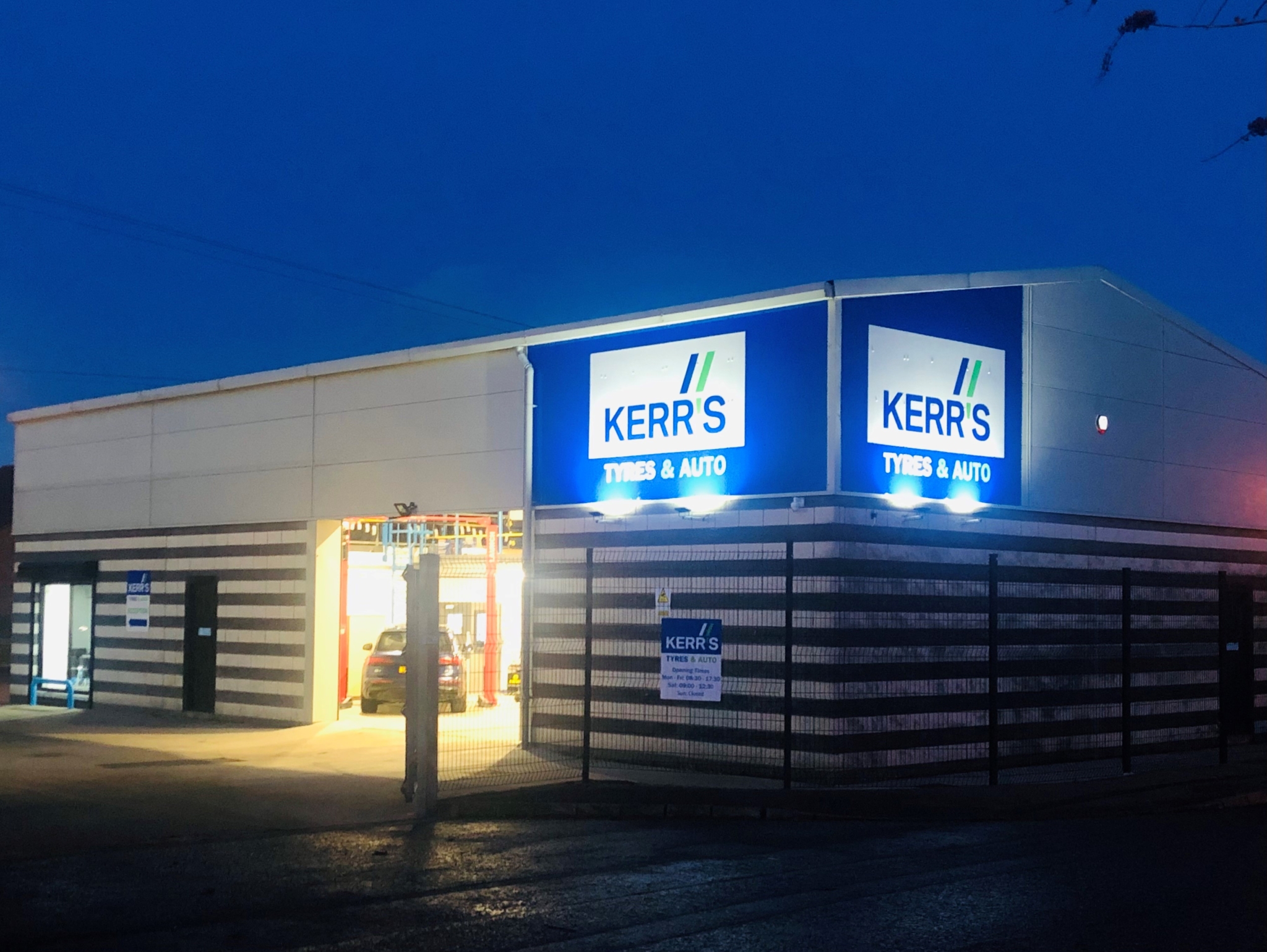 Kerr’s Tyres opens 20th tyre centre
