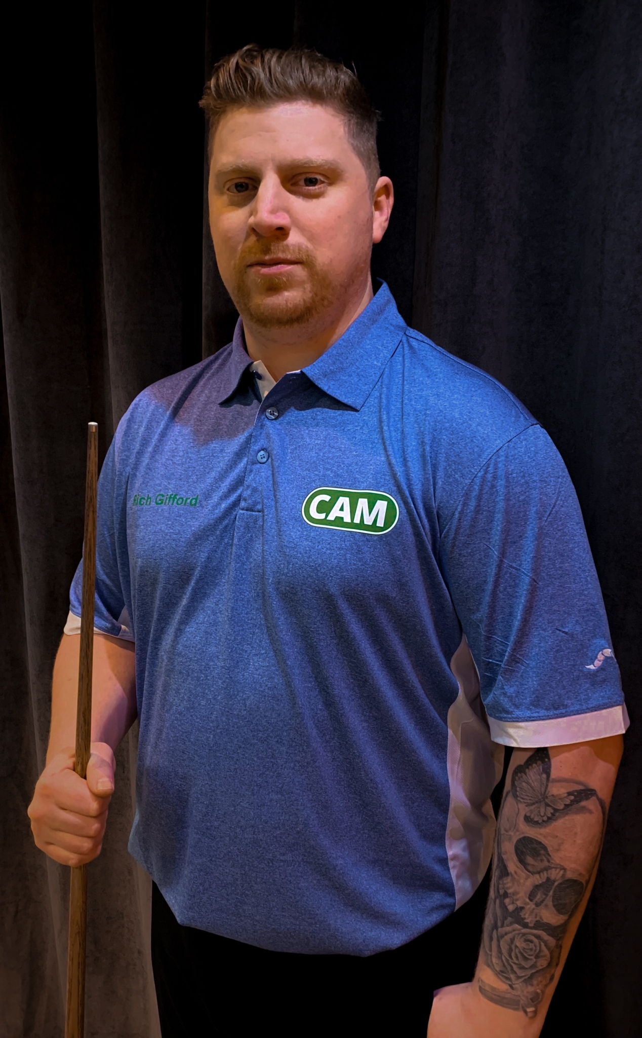CAM sponsors Gloucestershire pool player
