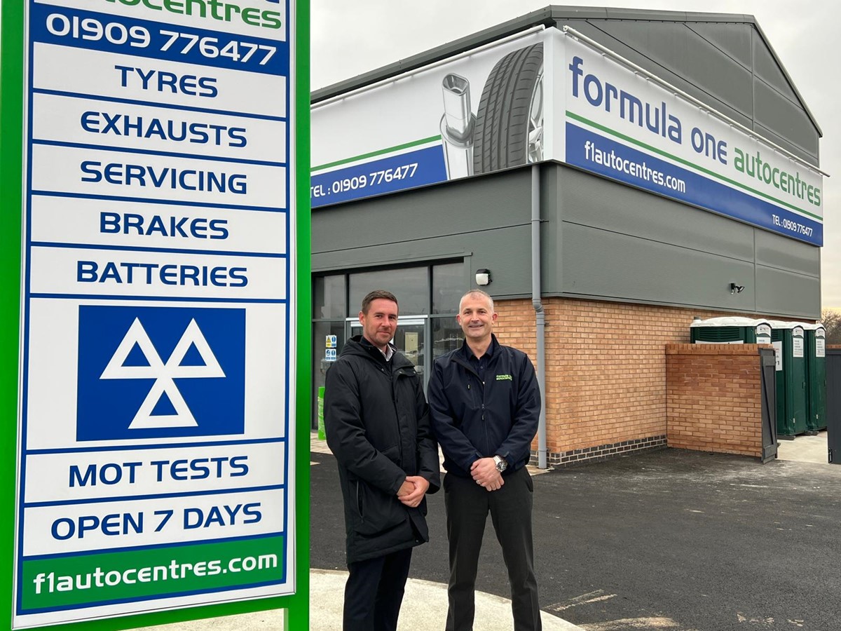 Formula One Autocentres opening branch number 128 in Worksop