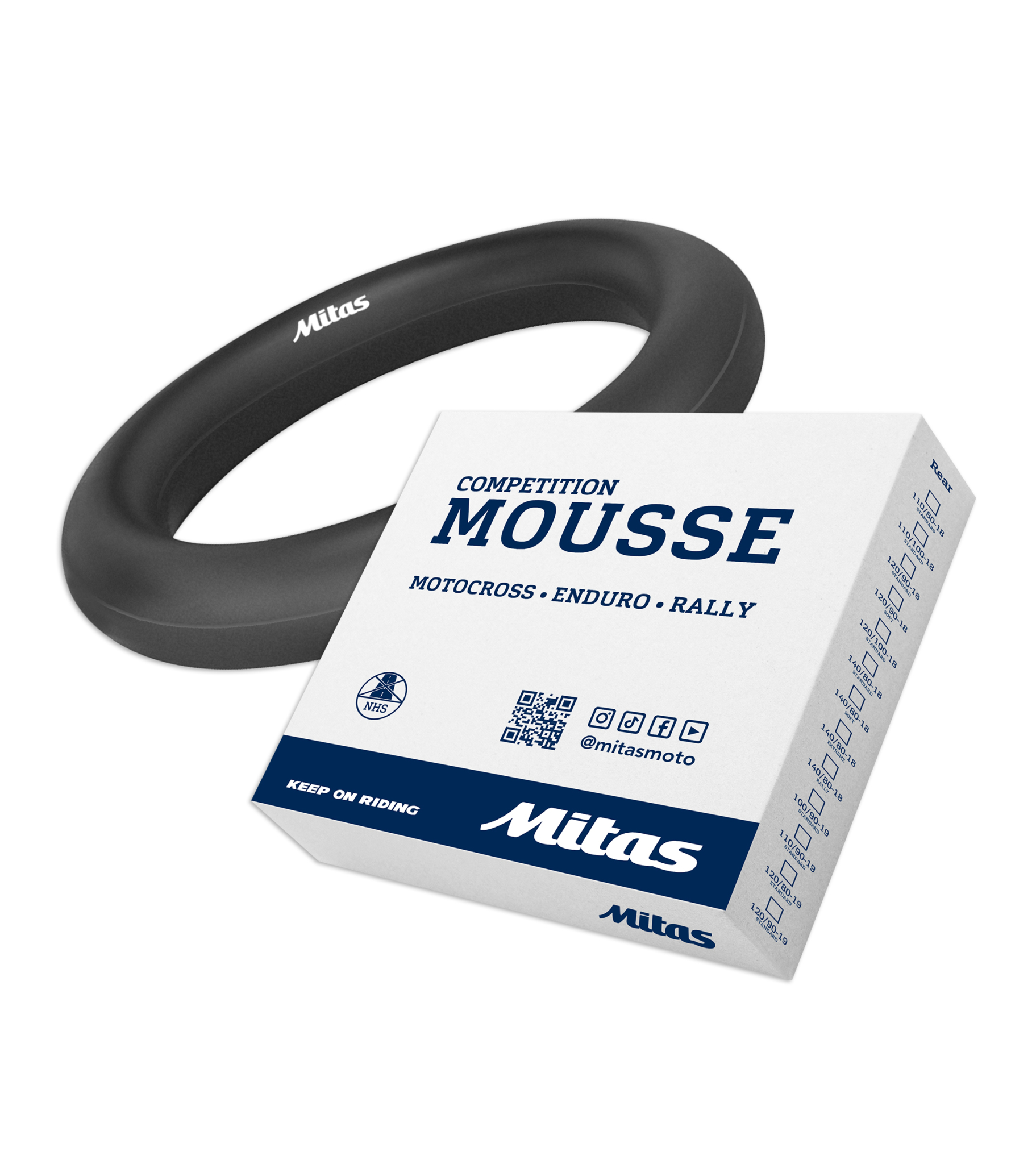 Mitas extends its mousse range with a new rally version
