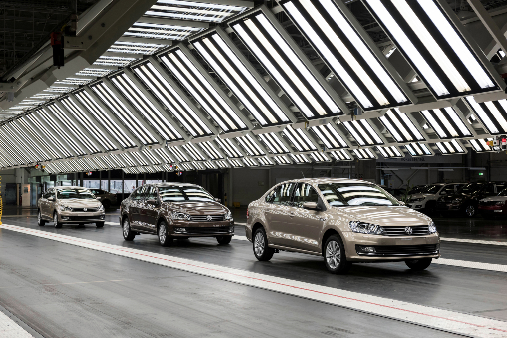 Volkswagen halts Russian production, imports