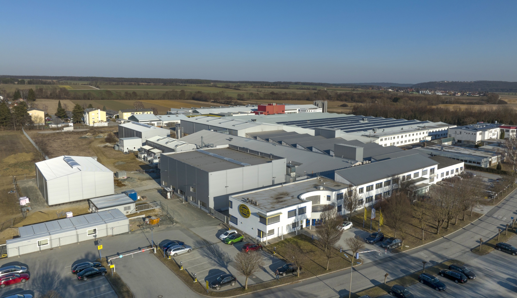 Hella expands Großpetersdorf, Austria site with tool warehouse, logistics hall