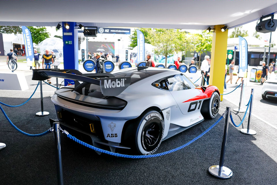 Michelin debuts 53% sustainable tyres at Goodwood