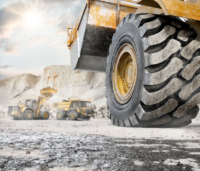 Bauma launch for Continental LD-Master L5 Traction tyre