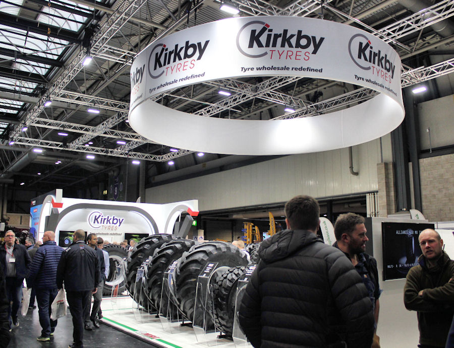 Kirkby Tyres stands out at refreshed LAMMA show