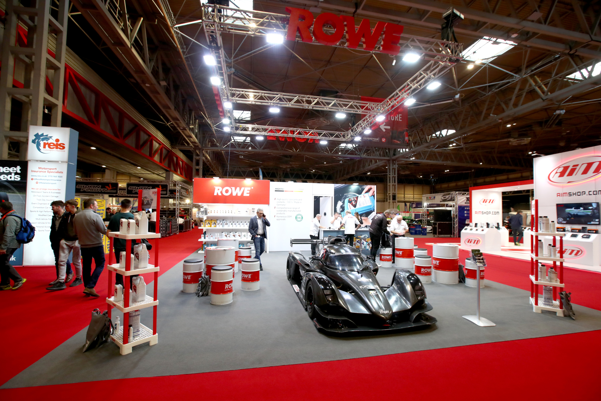 Rowe launches sustainably-manufactured lubricants at Autosport