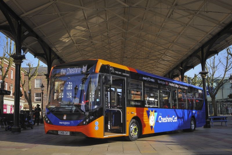 Warrington public transport operator exclusively fits Michelin on new, all-electric fleet