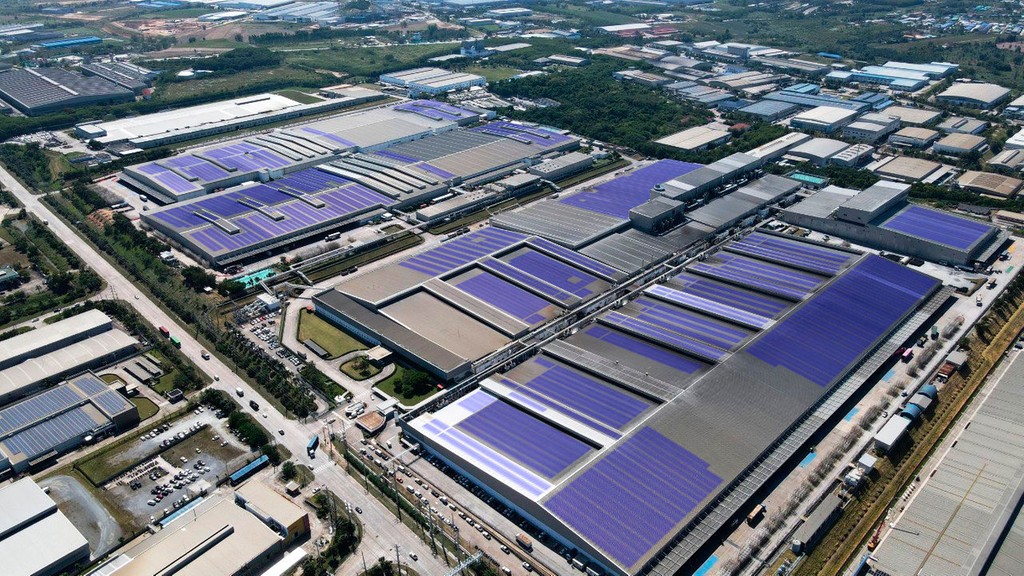 SRI Thailand tyre factory will have world’s largest rooftop solar panel array