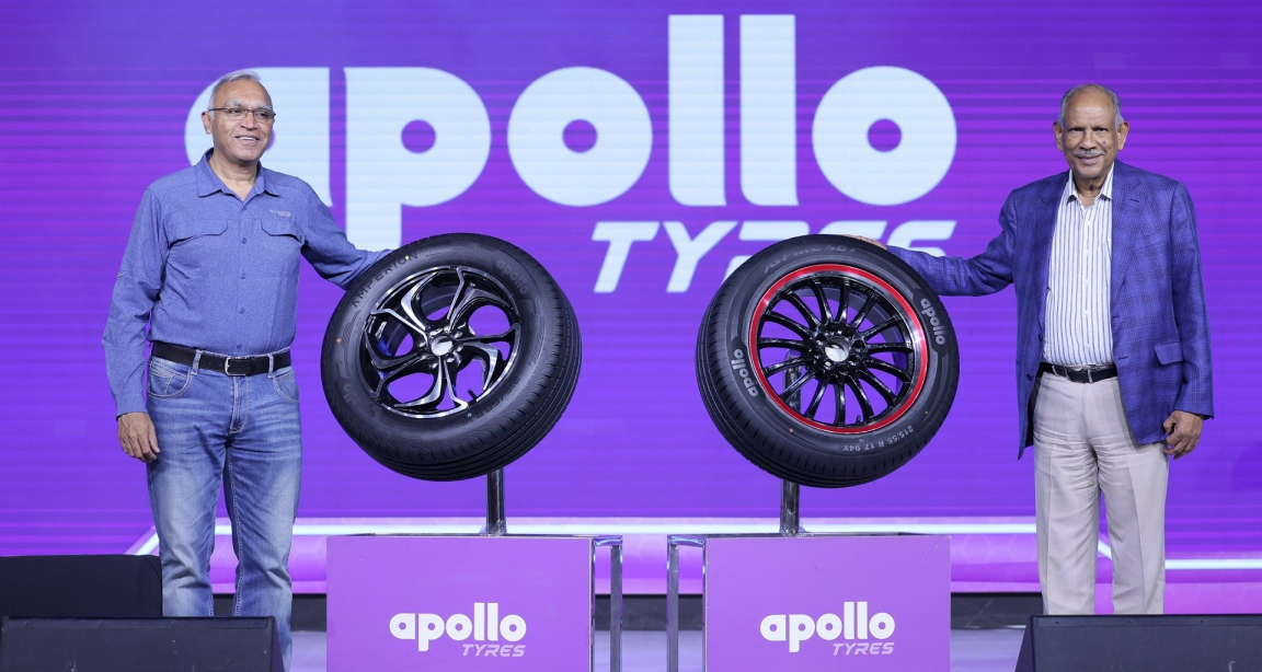 Apollo: 75% sustainable car tyre