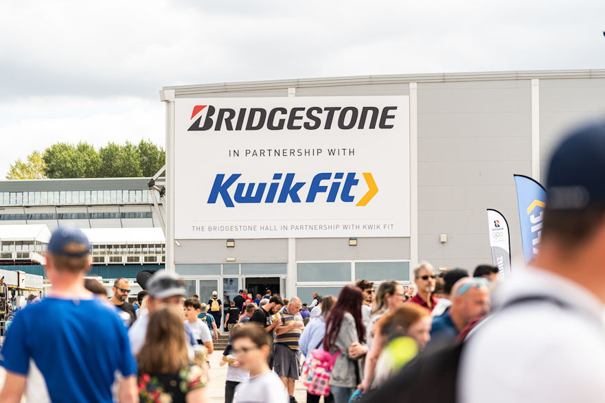 Back at The British Motor Show – Bridgestone & Kwik Fit partnering again