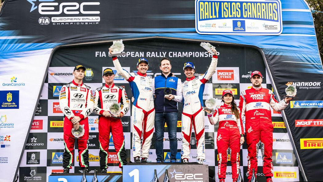 Michelin takes first ERC Winning Tyre award