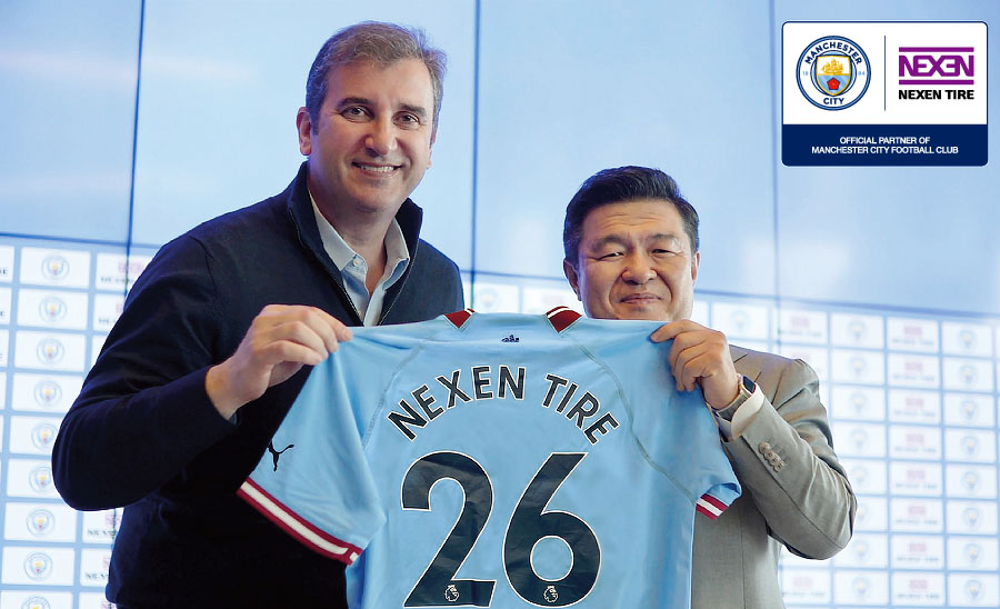 Manchester City extends Nexen Tire partnership
