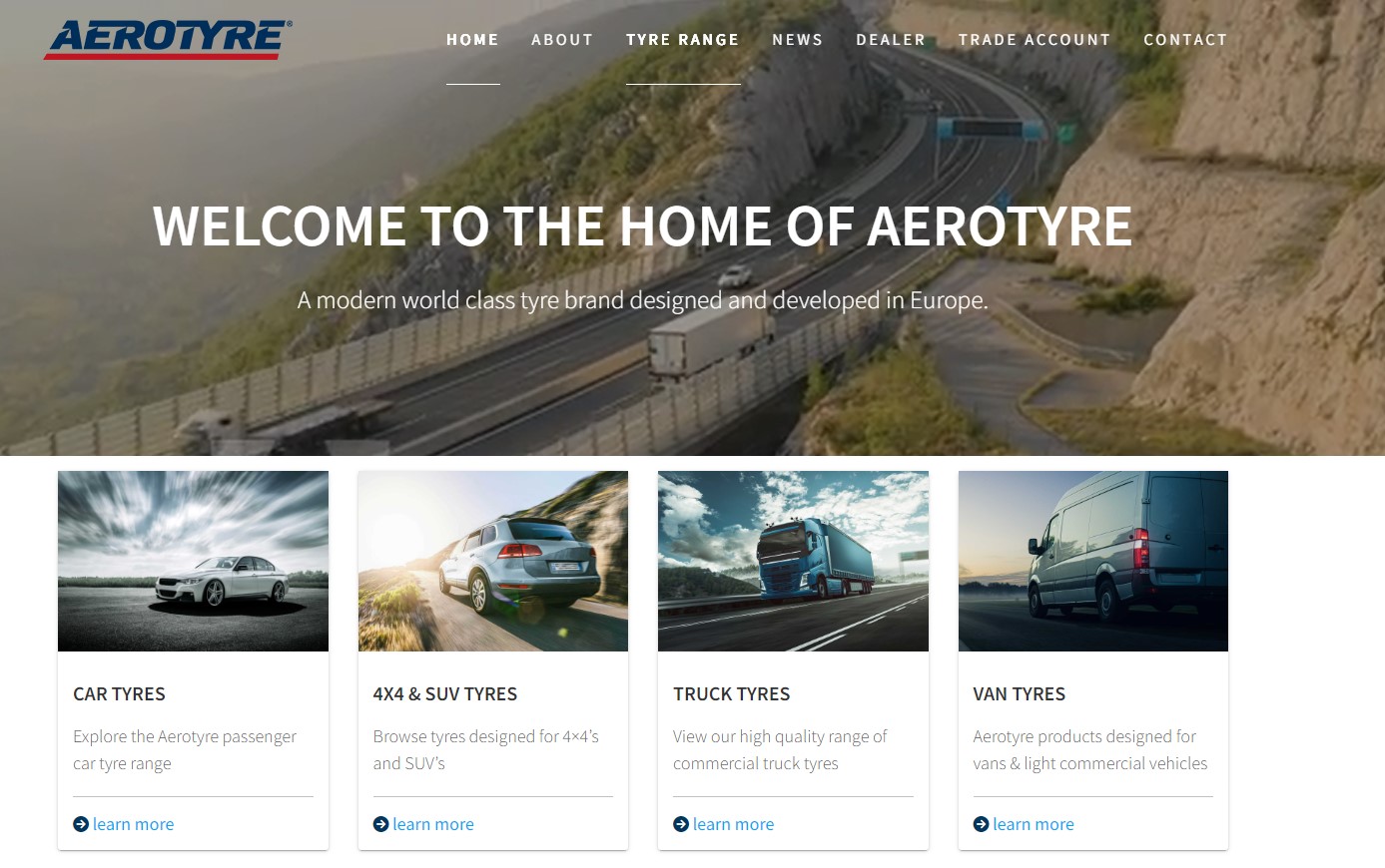 GB Tyres launches Aerotyre, Samson and Challenger websites