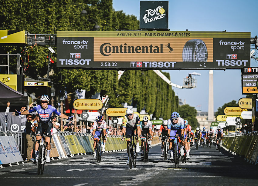 Tour de France a platform for Continental safety & sustainability