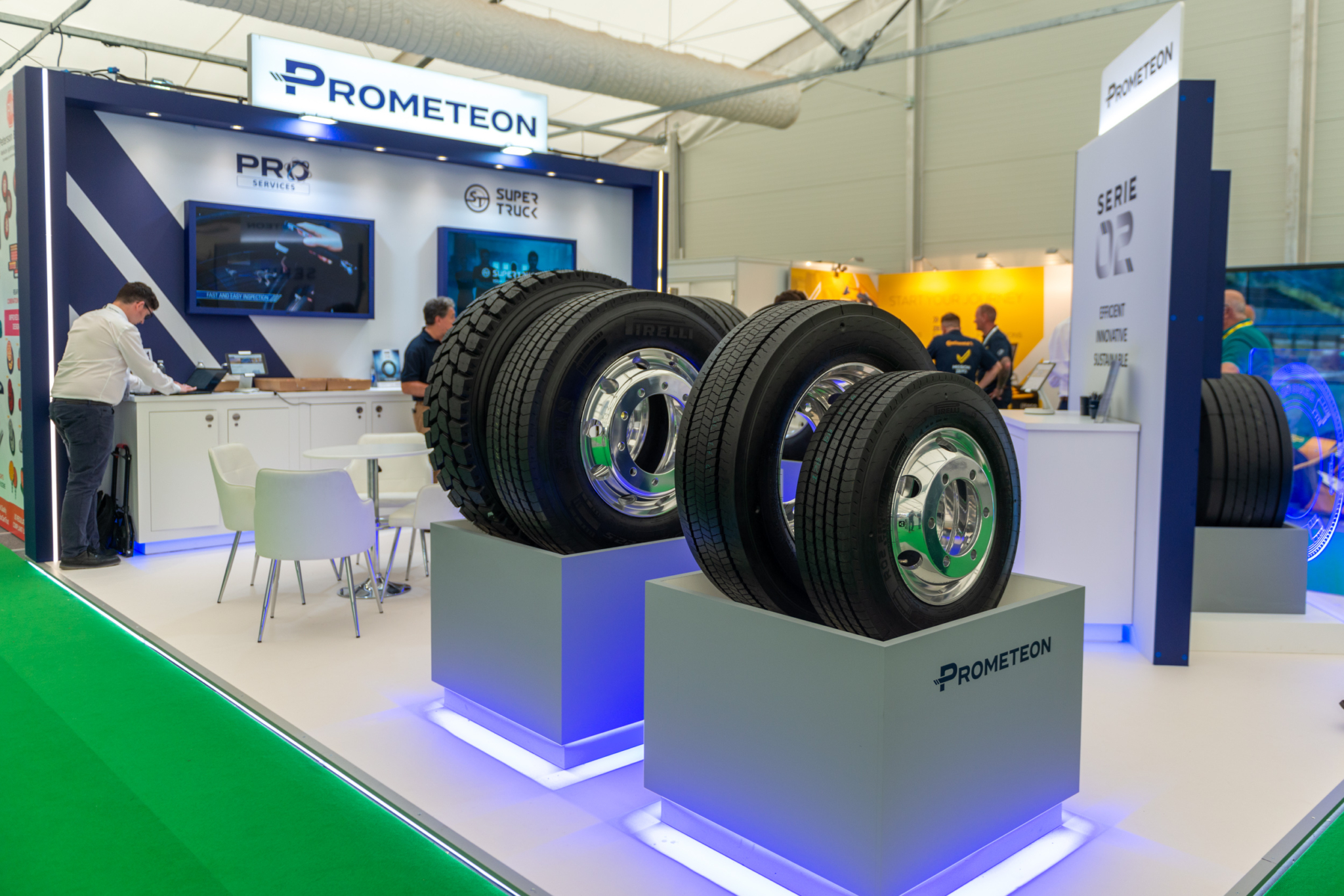 Prometeon’s SuperTruck network ‘attracts fleet operators’ at Road Transport Expo 2023