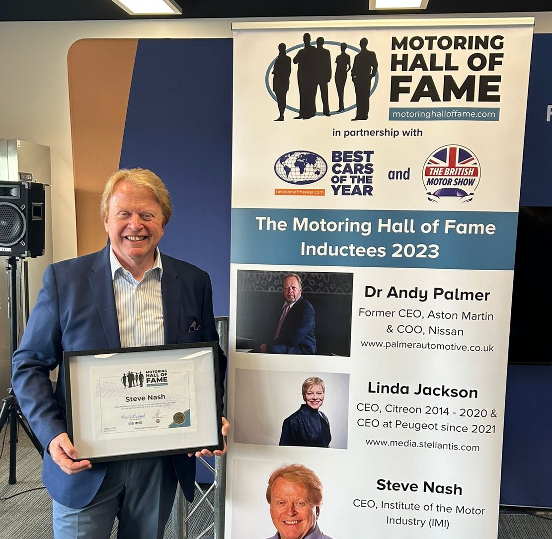 Steve Nash inducted into The Motoring Hall of Fame