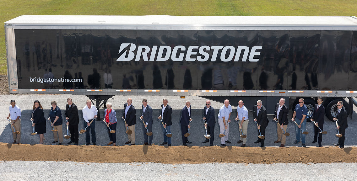 Bridgestone breaks ground on $550 million truck tyre project