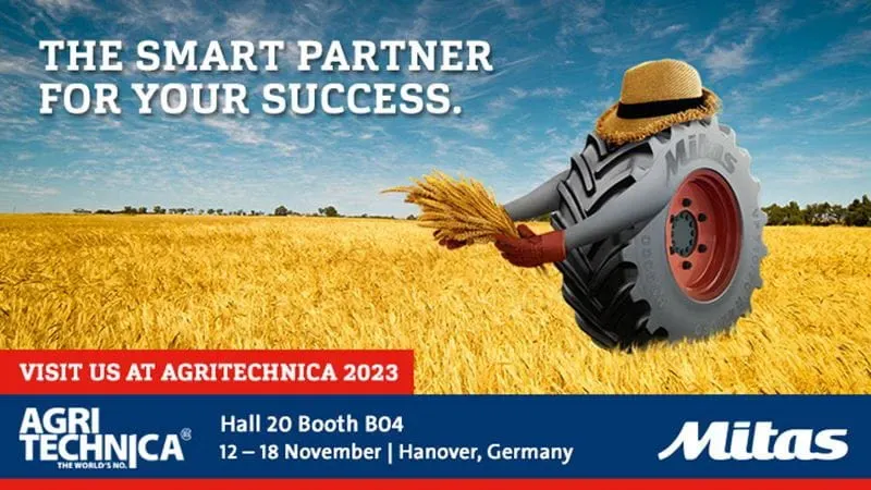 Latest Mitas VF tyres coming to Agritechnica