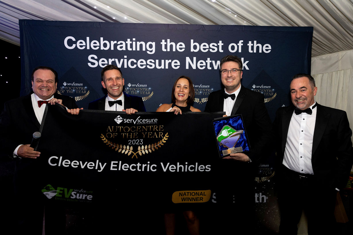 Top Garage Award for Cleevely Motors