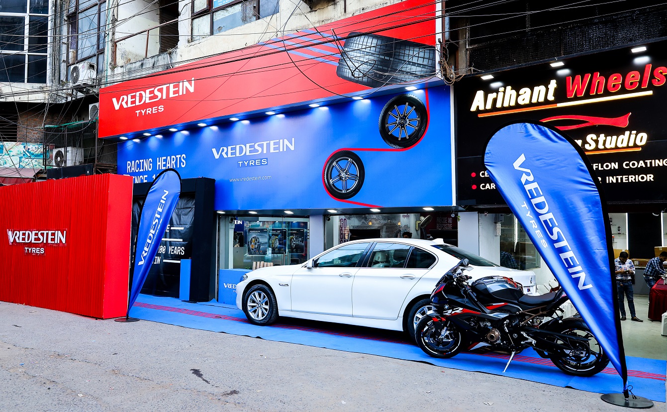 Vredestein brand tyre outlet opens in Bhopal, India