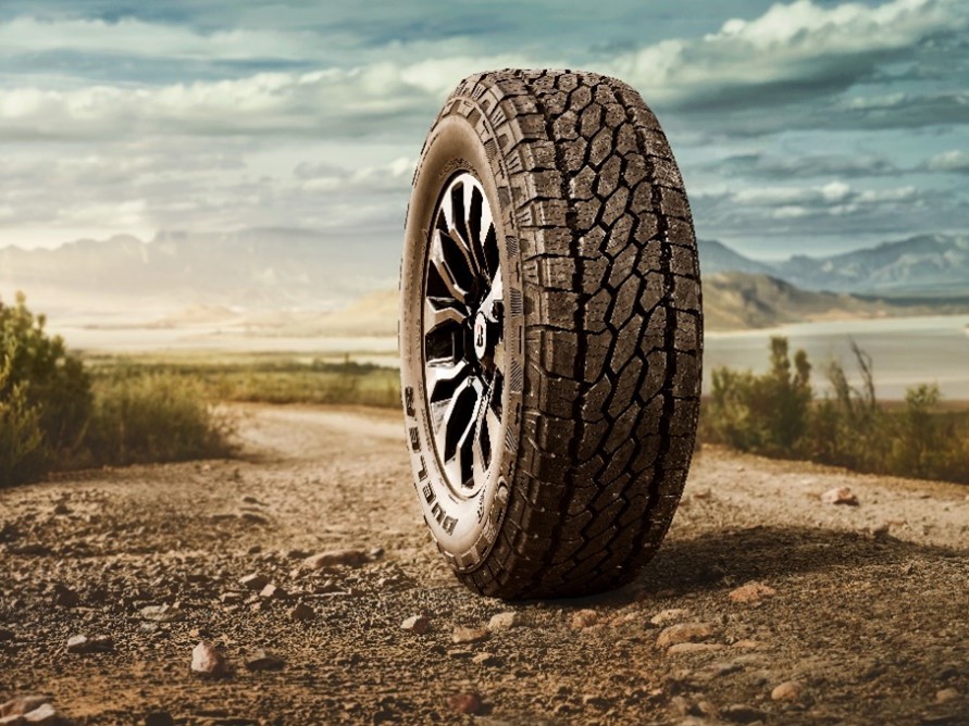 Bridgestone Dueler All-Terrain A/T002 extends life by 40%, improves traction