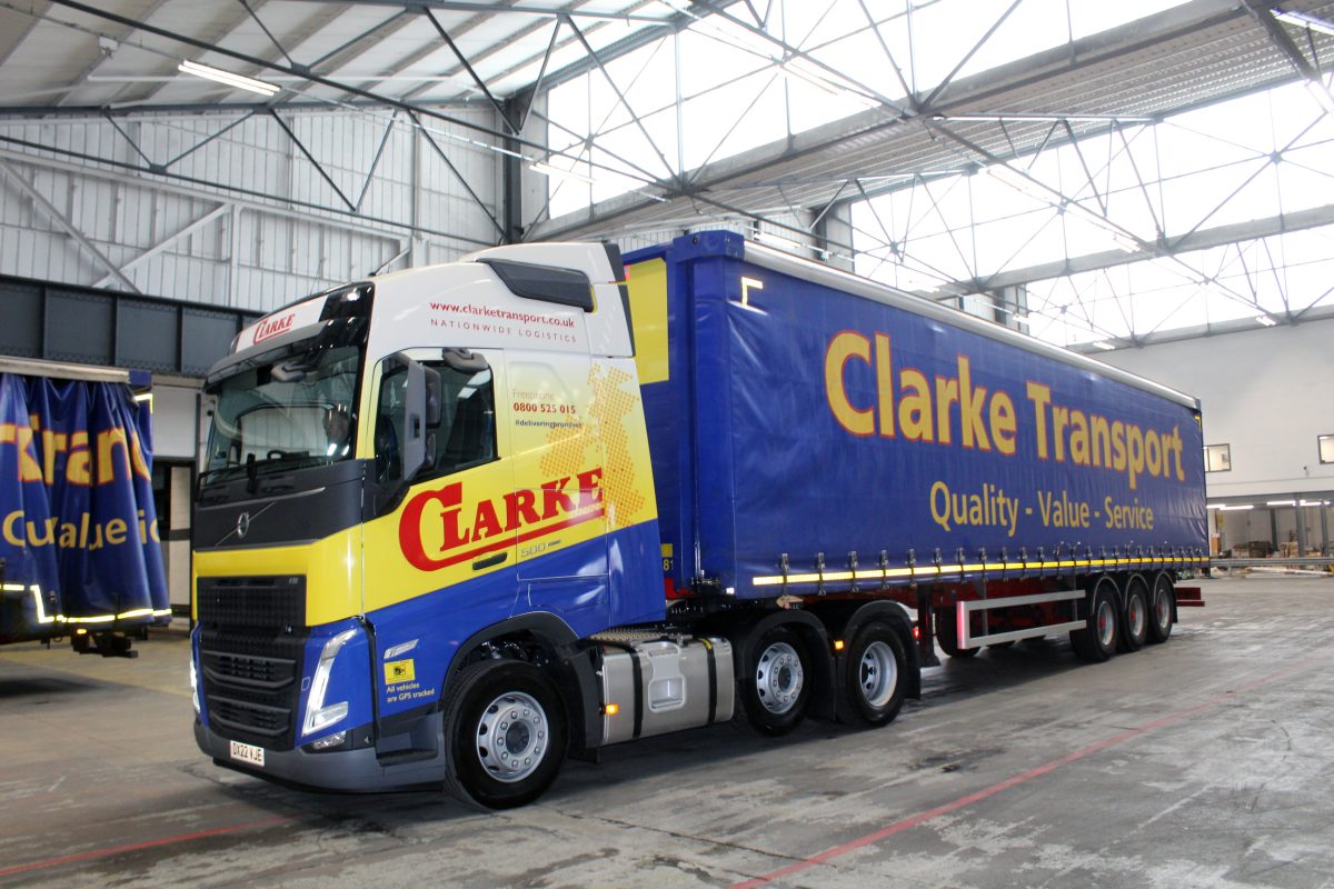 Clarke Transport moves 475 truck, trailer fleet to exclusive Michelin tyre contract