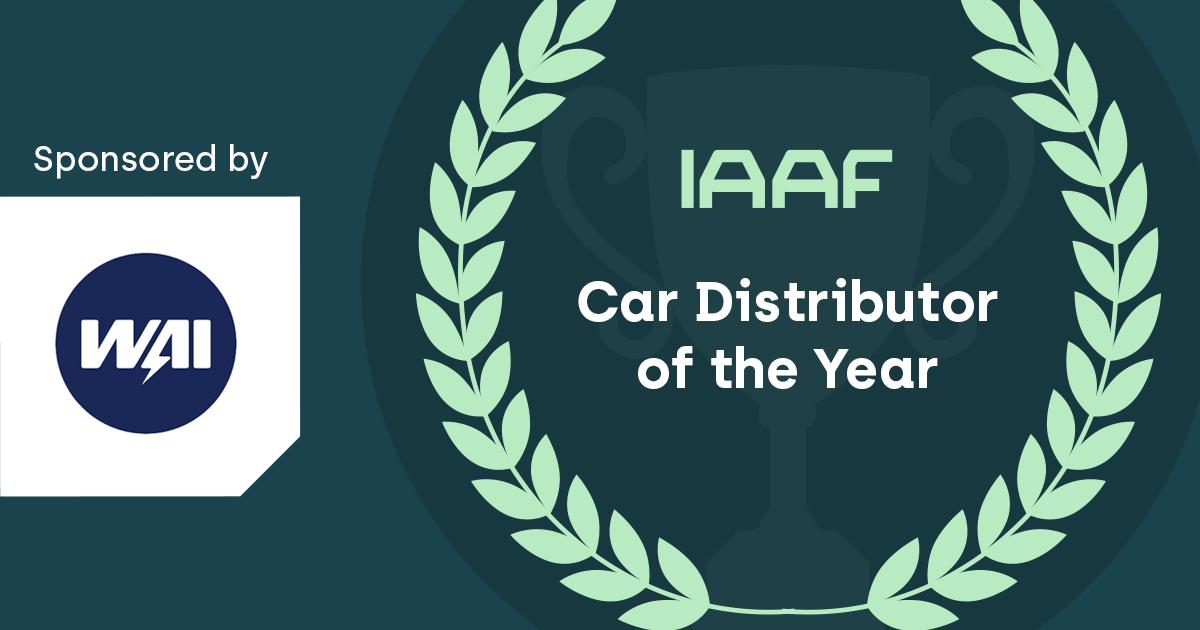 WAI partners IAAF annual conference, sponsors Car Distributor award