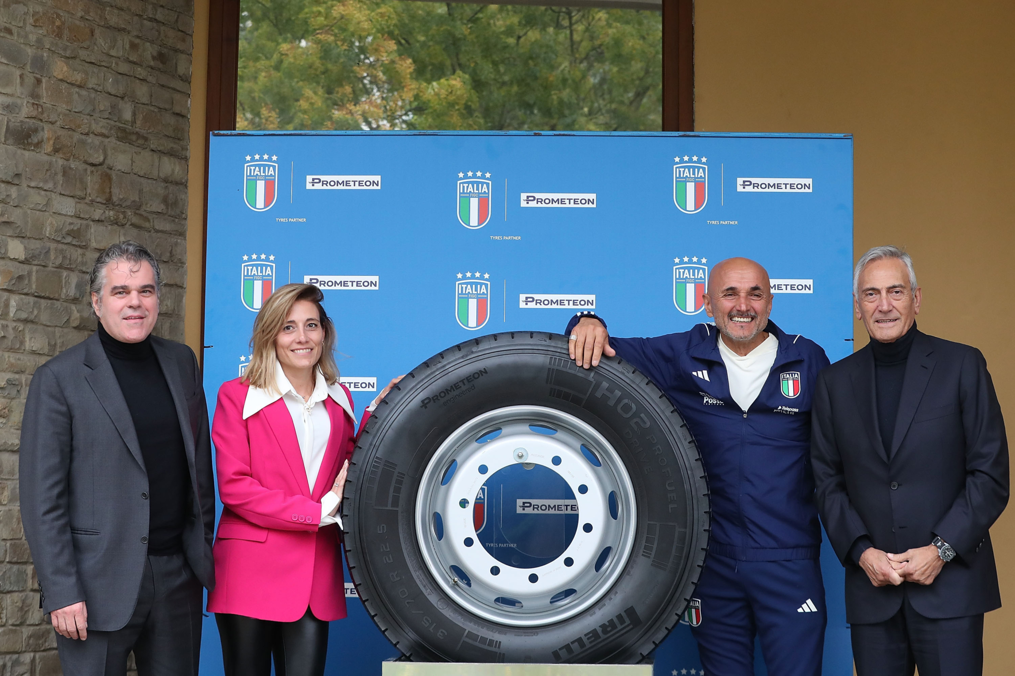 Prometeon sponsors Italy’s national football teams