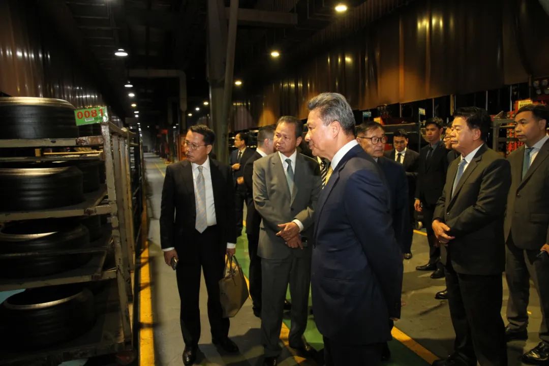 Cambodian Deputy Prime Minister visits Wanli Tire