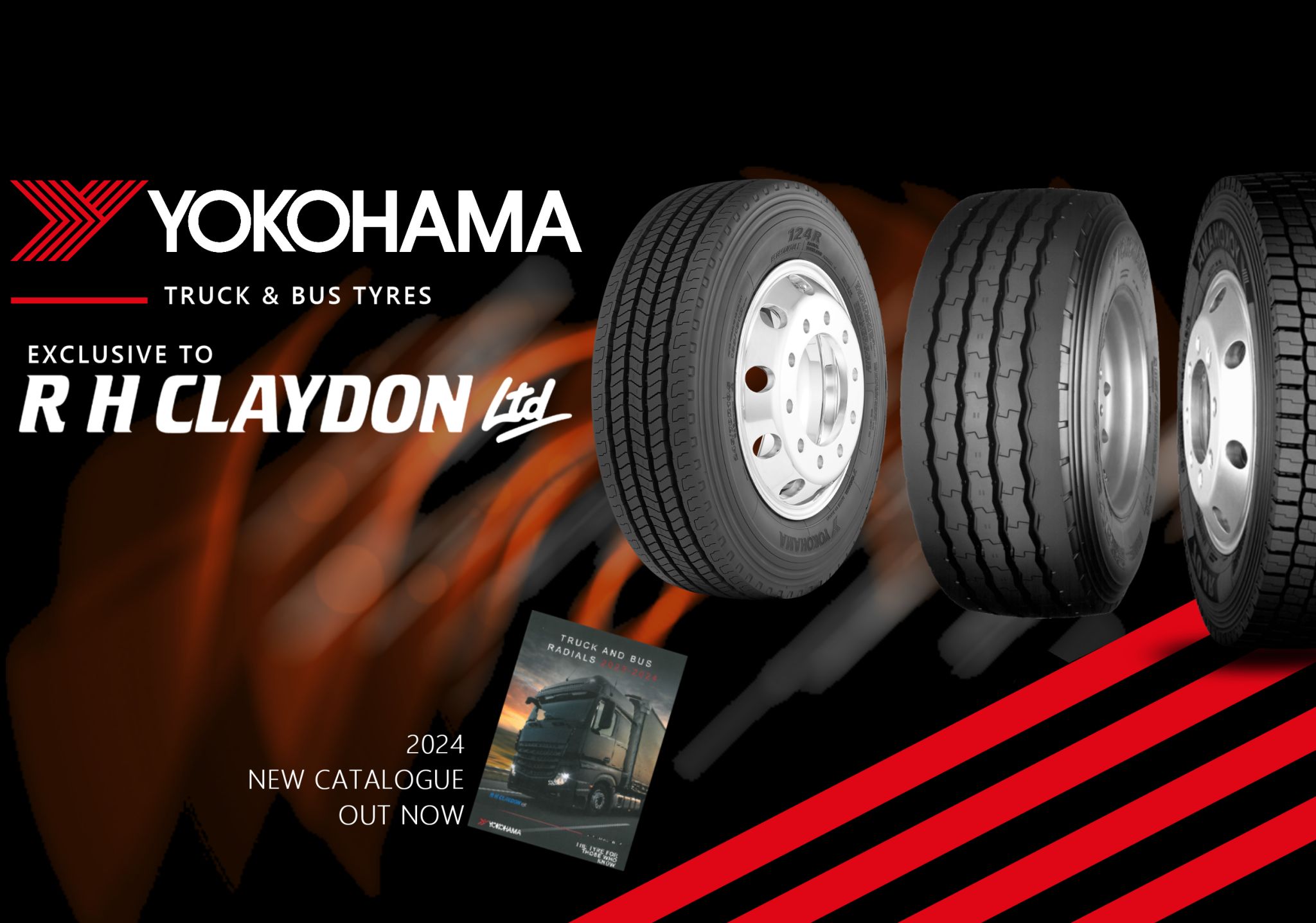 Yokohama appoints RH Claydon as UK truck tyre distributor